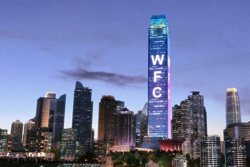 乐虎游戏国际 重庆WFC环球金融中心—重庆vi设计